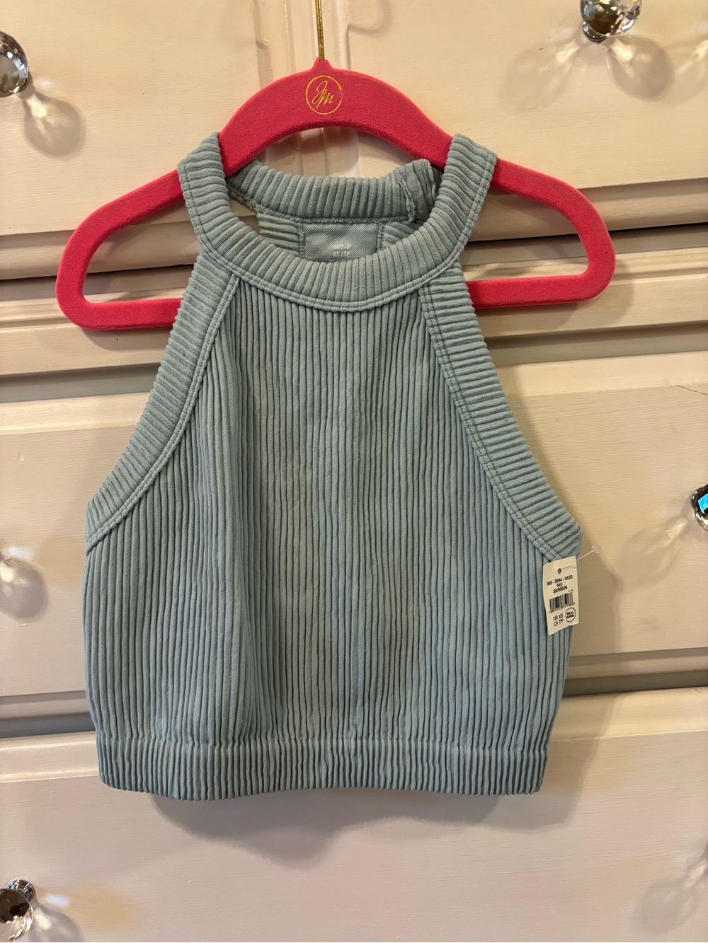 NWT Aerie Women’s Ribbed Halter Tank Top